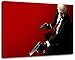 Produktbild Dark Hitman Format 100x70 cm fertig gerahmte Kunstdruckbilder als Wandbild - Billiger als Ölbild oder Gemälde - KEIN Poster oder Plakat