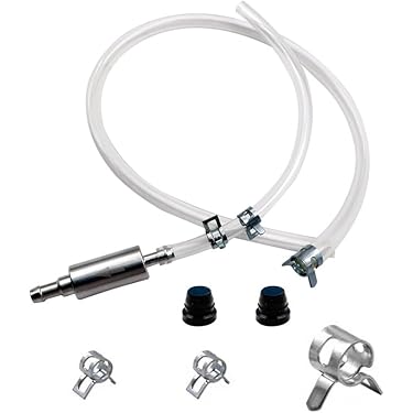 Tubo Freno Flessibile YUSHEN 30-170 Cm Per Moto E ATV, Diametro 10 Mm, Linea Olio Gialla
