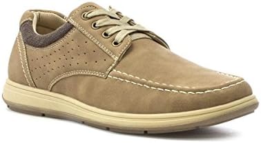 Hobos Mens Taupe Lace up Casual Shoe - Size 11 UK - Beige