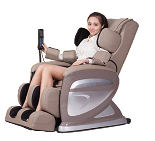 Preisvergleich Produktbild Massagestuhl Multifunktionale Luxus Körper 3D-Startseite Schwerelosigkeit Kapsel Elektrische Massage-Sofa,Khaki