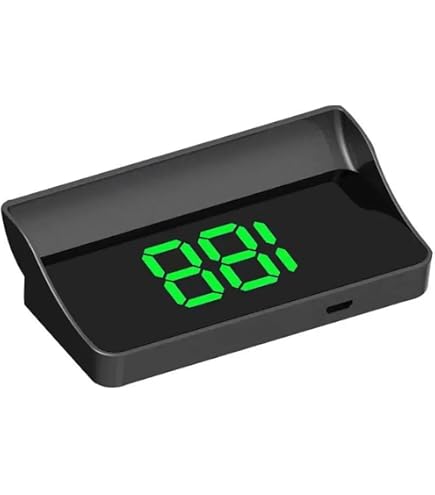 Affichage Tête Haute GPS Pour Voiture - Compteur De Vitesse Projeté Sur Pare-brise, Réglage Auto Luminosité, USB