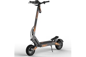 Kukirin G2 Patinete eléctrico Plegable, batería de 48 V 15 Ah, neumáticos de 10 Pulgadas, autonomía de 55 km, Pantalla táctil, Frenos de Disco Delanteros y Traseros, Patinete eléctrico para Adultos