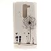 Produktbild Guran® TPU Silikon Hülle für LG Magana / LG G4 Mini / LG G4c (5 Zoll) Smartphone Gemalt Schutzhülle Cover-Liebende und Löwenzahn