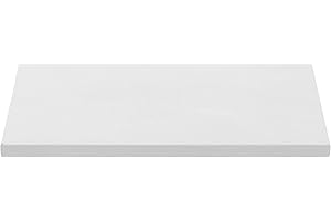 ISTYLE MODE Outdoor/Indoor Water Resistant 2 Seater Bench and Patio Furniture Padded Cushion only Garden Furniture Pad 108 x 45 x 6 thick (White)