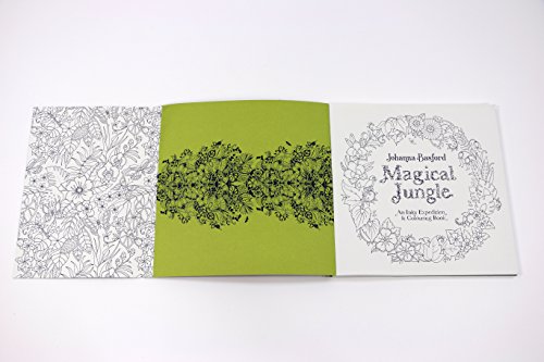Magical Jungle: An Inky Expedition & Colouring Book (Colouring Books)