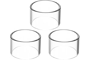 RUIYITECH Ersatz-Glasröhren für Aspire Nautilus 3, 4 m-l, transparent, 3 Stück