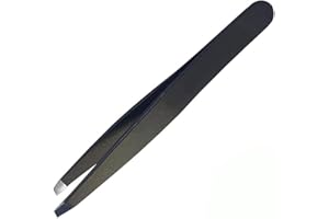CCLKHY Pinzette Industriali, Precision Professional Slant Eyebrow Tweezer, Stainless Steel Pinzette Antistatiche, Multifunzione Resistenti Calore Pinzette, per Elettronica, Gioielli, Artigianato, laboratorio