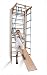 Produktbild Sprossenwand Kletterwand Kombi-3-240 Turnwand Fitness Sportgerät Klettergerüst Holz