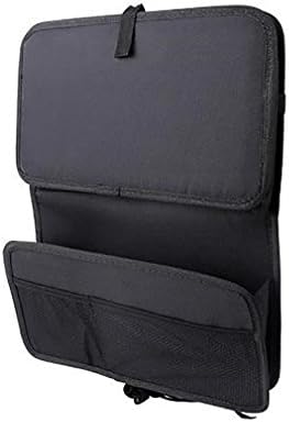 WJJ-Car Back Seat Organizer, Multifunctional Car Organisers Car Storage Car Back Seat Protector with Multi-Pockets Tablet Holder Folding Dining Tray Car Tidy for Children