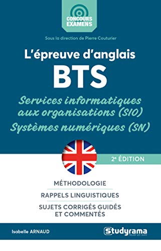 Télécharger L'épreuve d'anglais aux BTS Services informatiques aux organisations (SIO) et Systèmes numériques PDF