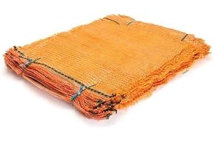 ‎ZILL Zill 100 Stück Jutesäcke 41cm x 63cm für Kartoffeln, Gemüse, Zwiebeln