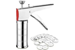 Yuktha Eternals Idiyappam/Murukku/ Farsan Sev / Pasta Maker Stainless Steel Machine