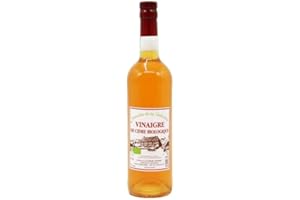 Vinaigre de cidre bio non filtré non pasteurisé vieilli en fût de chêne - Domaine de la Galotière - bouteille 75cl - Produits-Normandie