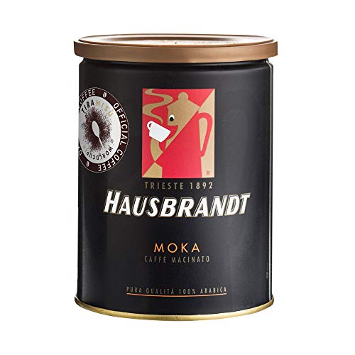 Hausbrandt Kaffee Espresso Moka gemahlen, 250g Dose