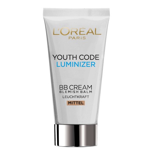 L'Oréal Paris Youth Code Luminizer BB Cream Medium/Dunkel, 50 ml