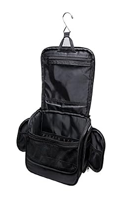 LDreamAM Trousse de toilette de voyage à suspendre grand format XL Homme/Femme | Résistant à l'eau & Facile à Nettoyer
