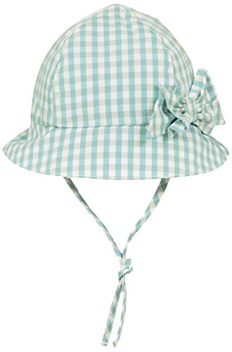 Berlingot Baby Girls 0-24m Checkered Bucket Hat -  Green - Vert (1 Menthe) - 86