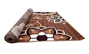 New Era Flooring Plastic Brown Carpet Size: (X-L)