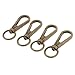 Produktbild Sharplace 4 Stück karabinerhaken schlüsselanhänger Schwenker Hummer Haken - Bronze, 12mm dick
