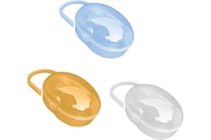 Boîtier de sucette Babe Boîte de tétine à poussière de poussière BPA BPA Soother Bould Case Baby Supplies 3pcs Soother Pods