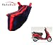 Auto Hub Bike Body Cover For Hero Moto Corp Duet - Black Red RS.275.00