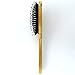 Boar Bristle Hair Brush - Natural Wooden Bamboo Handle Best for Styling, Straightening, Detangling or to Set Thick, Thin, Fine, Straight, Curly, Wavy, Long, Short, Dry, or Damaged Hair on Men or Women