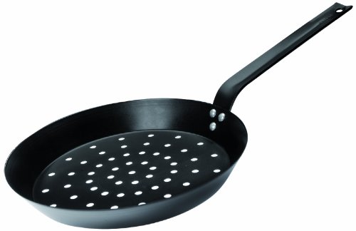 Ibili 450726 Poêle à Marrons Moka 26 cm