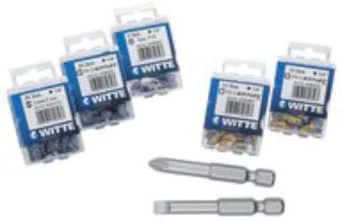 Witte PZ2 50mm Industry Bit Pack (10 Pieces)