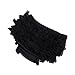 La Vogue Baby Girls Boys Ruffle Pants Knickers Bloomers Nappy Cover (S, Black)