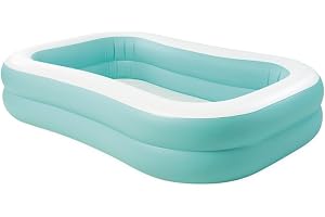 Intex Mandarin Swim Center Family Pool – Barnpool – plaskdamm – 229 x 147 x 46 cm – för 3+ år