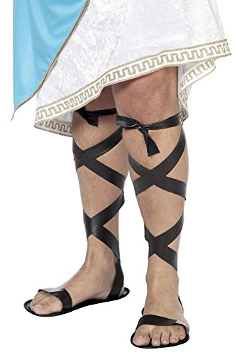 Preisvergleich Produktbild Wilbers Herren Sandale Römer in schwarz Karneval Fasching