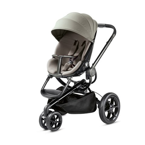 Stylish Pushchair, Unfolds Automatically At A Push Of A Button Quinny Moodd Brown fierce