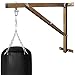 Produktbild Farabi Boxsack-Wandhalterung Boxsack Wandhalterung Heavy Tasche Wandhalterung Heavy Duty Workout Rahmen Boxing Bag Kleiderbügel Ständer Training Heavy Bag Wandhalterung starrer Wand Unterstützung, Folded-Gold, 2.5-FT