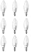 Produktbild 9 x Philips LED Frosted E14 Edison Screw 40w WarmWhite Candle Light Bulbs 470lm