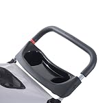 PawHut-Passeggino-per-Cani-Carrello-per-Animali-Domestici-Carrello-Carrozzina-Grigio-75-x-45-x-97cm