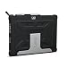 Produktbild Urban Armor Gear Folio Case für Microsoft Surface 3 - von Microsoft zertifizierte, TypeCover kompatible Schutzhülle mit Pen Halterung [Stoßfest (MIL STD 810G 516.6) | Standfunktion] - schwarz - UAG-SFPRO3-BLK-VP