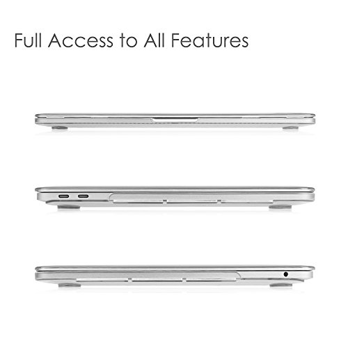 Fintie MacBook Pro 13 H  lle 2017   2016 - Ultrad  nne Plastik Hartschale Schutzh  lle Snap Case f  r NEUESTE 13-zoll MacBook Pro 13   2017   2016 Fre
