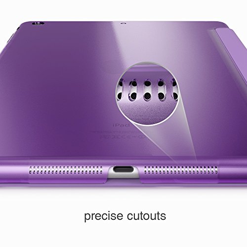 Apple iPad Air 1 Hülle Smart-Case von NICA, Ultra-Slim Cover Dünne Tablet Schutzhülle, Kunst-leder Hardcase Multi-Ständer Tasche, Display-Schutz & Backcover Flip-Case Klapphülle Sleeve – Lila - 7