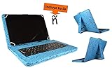 Teclado plug & play (enchufar y listo). Una vez conectado, hay que configurar la tablet en el idioma español. Ajustes->Idioma y entrada de Texto->Teclado físico->configuracion->idioma español.
