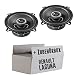 Produktbild Renault Laguna 2 - Lautsprecher Boxen Helix Match MS5X 13cm Koaxsystem Auto Einbauzubehör - Einbauset