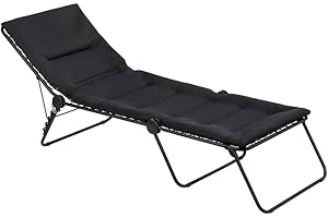 Lafuma Mobilier Siesta L Sonnenliege, Acier