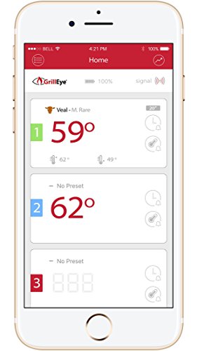 grilleye Thermometer Bluetooth 6 Sensoren - 18