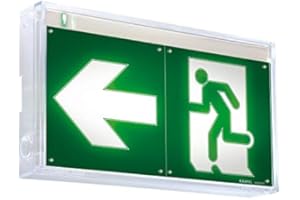 Kaufel Bloc de Secours BAES/BAEH LOCAUX A SOMMEIL 5H+1H Blanc 34 mm