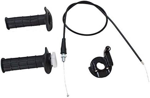 Throttle w/ Hand Grips Grip & Cable 57 for Mini Bikes 5.5hp 6.5hp 8hp 9hp 11hp using GX style engines by SDscooters