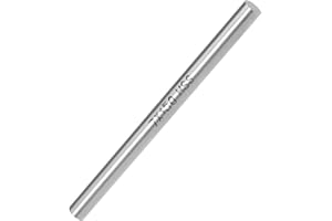 Youzzei Round Steel Rod, 7mm x 200mm Metal Rods Bar, Upgraded High Speed Steel Lathe Bar Stock for Shaft Gear Drill Lathes Boring Machine Turning Miniature DIY Craft