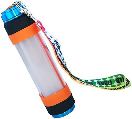 Ryham Portable Ultra Bright LED Camping Lantern & 2600mAh Power Bank, 160 Lumens IP68 Waterproof Rechargeable Underwater Torch Safety Lights with Emergency SOS Mode - Best for Hiking Camp Outages