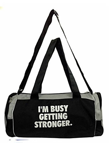 Protoner Sports Gym Duffel bag I am busy getting stronger Protoner Sports Gym Duffel bag I am busy getting stronger