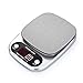 Produktbild VCB HT-C305 Kitcken Waage 10kg / 1g Portable Edelstahl Elektronische LCD-Waage - Silber