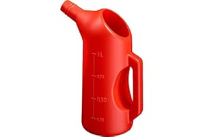 BAAS BIKEPARTS Baas Messkanne MK1 1000 ml orange, Unisex, Multipurpose, Ganzjährig