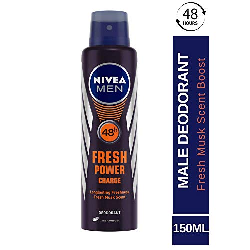 Nivea Fresh Power Charge Deodorant, 150ml RS.118 (38.00% Off) - Amazon Nivea Fresh Power Charge Deodorant, 150ml RS.118 (38.00% Off) - Amazon